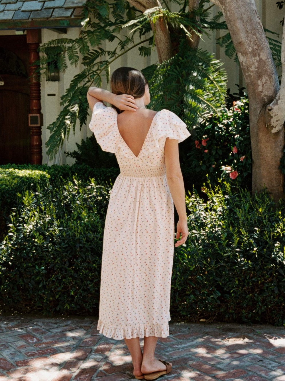 Christy Dawn Pansy Dress Carnelian Aster Garden - Picture 5 of 9